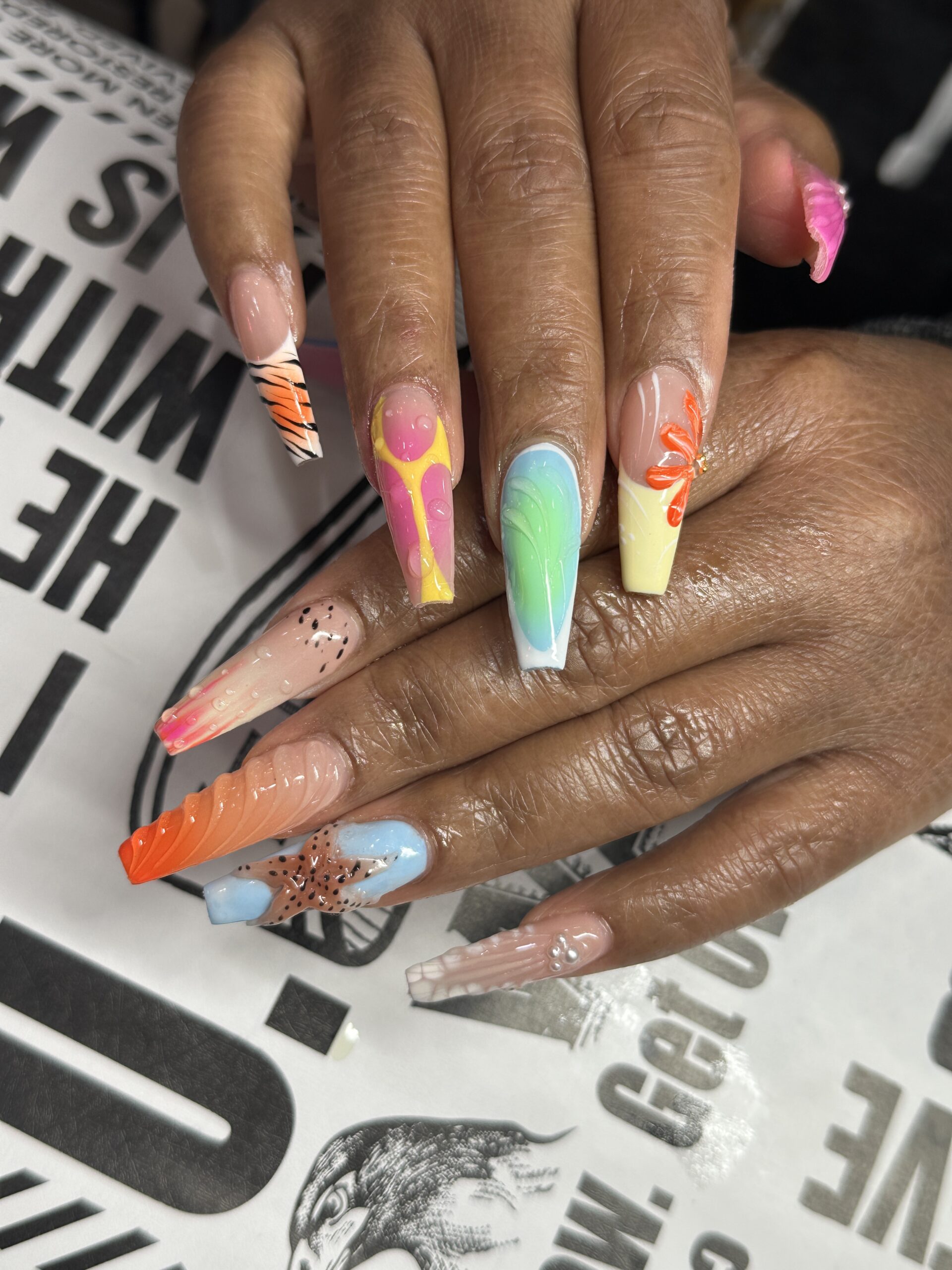 Nail art by Magic Nails Dumfries #24